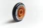 Preview: Bild, Skirollerrad mit Kunstofffelge in der Farbe orange