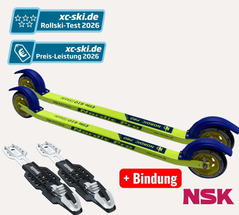Nordic Pro Elite Skating 610 PUR + Bindung