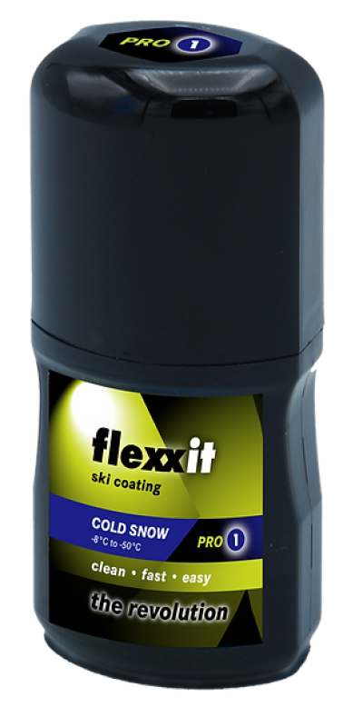 Preview: FLEXXIT professionell ski coating PRO 1 - sehr kalter Schnee -8°C bis -50°C.