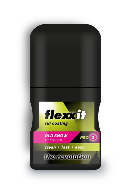 Preview: FLEXXIT profesionell ski coating PRO 3 / ALTSCHNEE, Temp.: -5°C bis +10°C