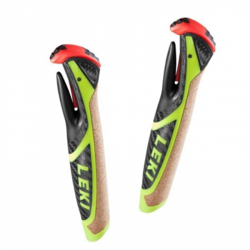 Leki Nordic Shark 2.0 Grip 16 mm - neon