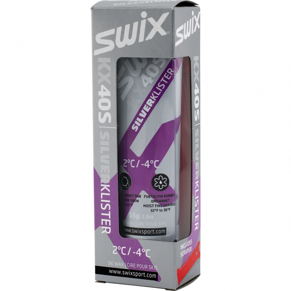 Swix KX40S Violett/Silber Klister