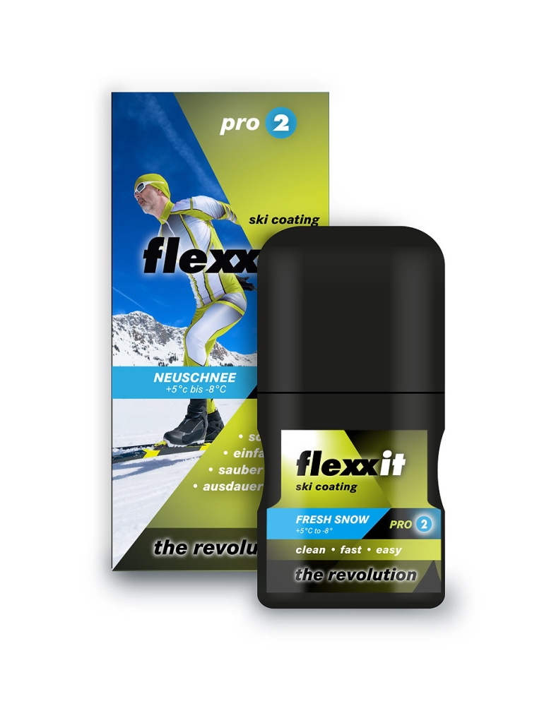 FLEXXIT professional Ski Coating PRO 2 - Neuschnee +5 bis -8°C.