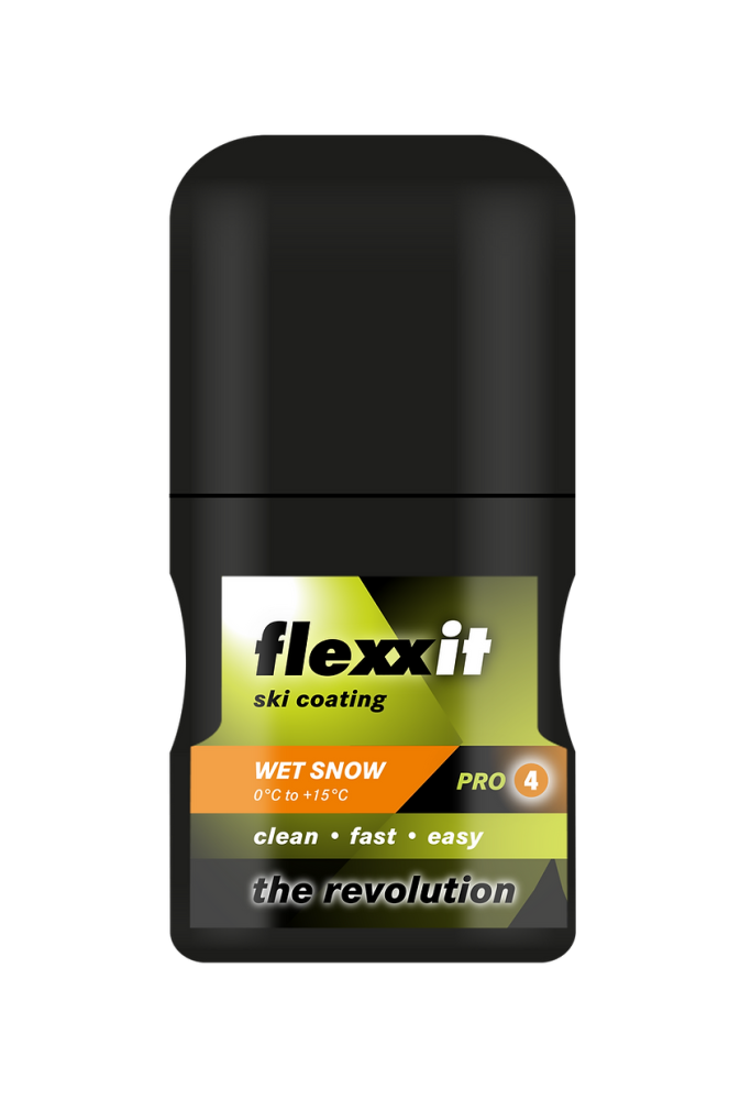 FLEXXIT profesional Ski Coating PRO4 - Nasser Schnee 0°C bis +15°C. - Kopie