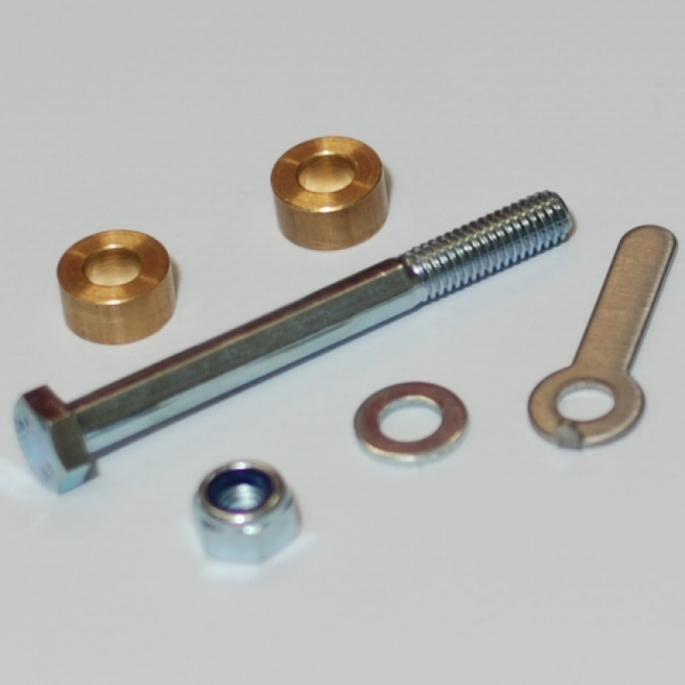 Schrauben mit Abstandhalter, Unterlegscheibe u. Mutter,Classic Elite